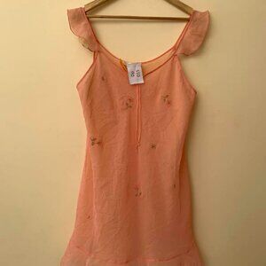 Oscar De La Renta- Light pink delicate Sleeveless Dress